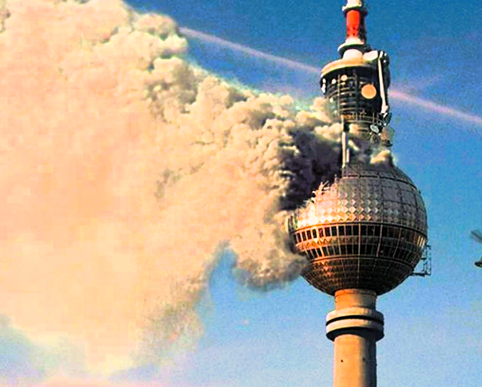 Mann stürzt aus großer Höhe vom Berliner Fernsehturm - Rettungskräfte lösen Großeinsatz aus 